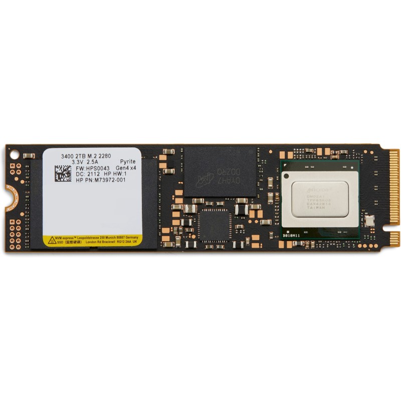 SSD - 2 TB - intern - M.2 - PCIe 4.0 x4 (NVMe)